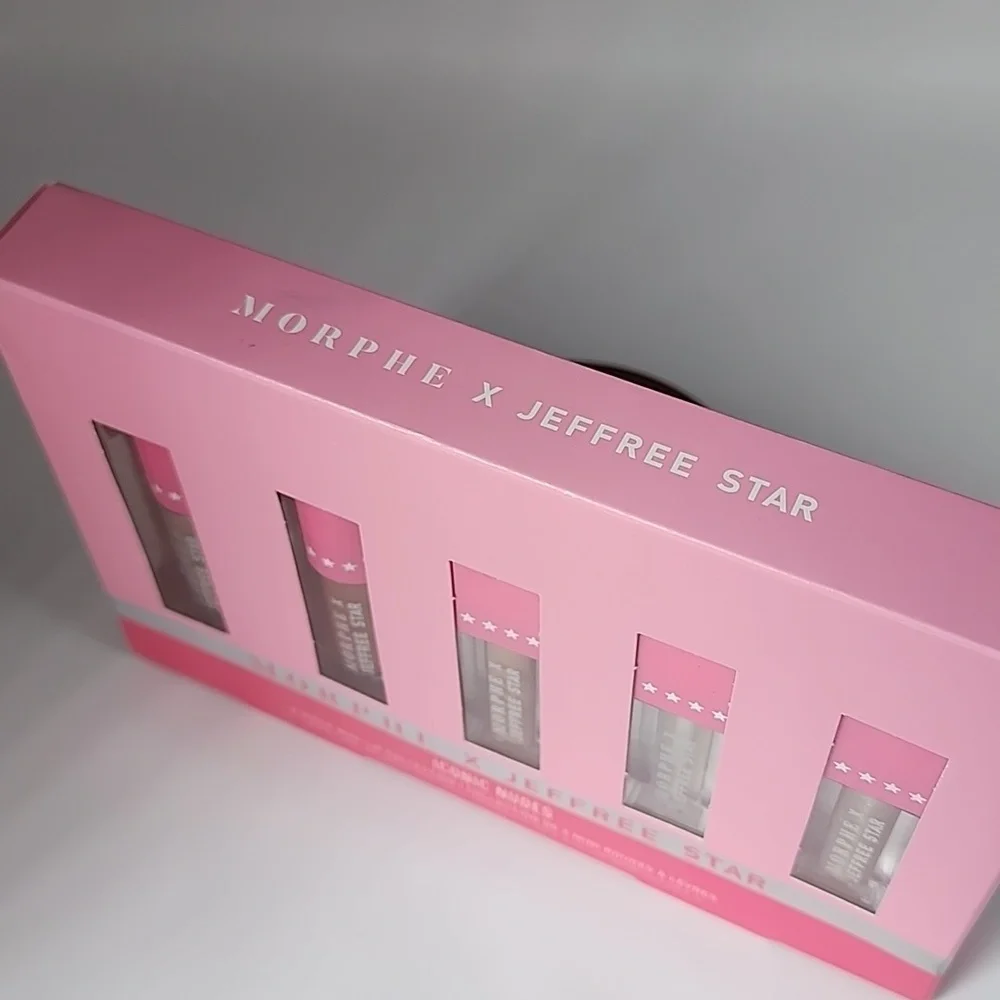 Morphe X Jeffree Star Iconic Nudes 5 Piece Mini Lip Collection